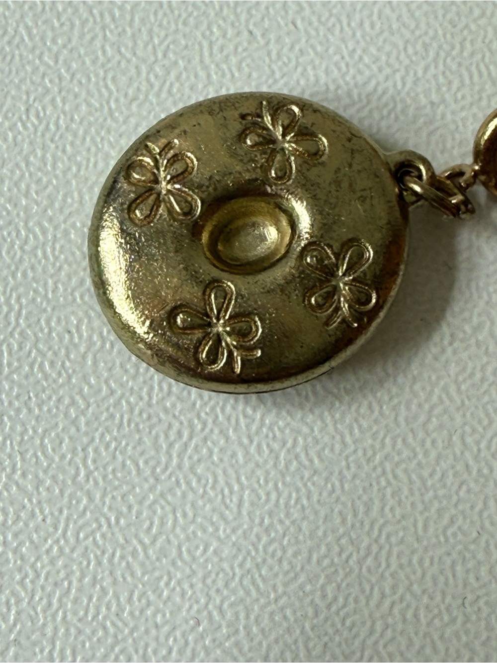Dior Gold Tone Charm Bracelet with Removable Charms - Picture 4 of 8
